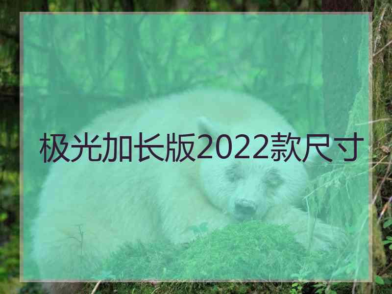 极光加长版2022款尺寸