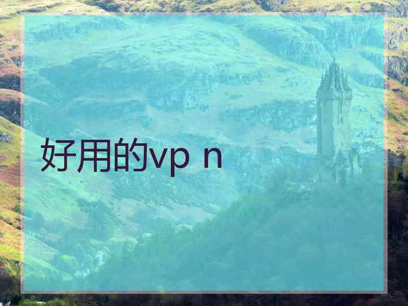 好用的vp n