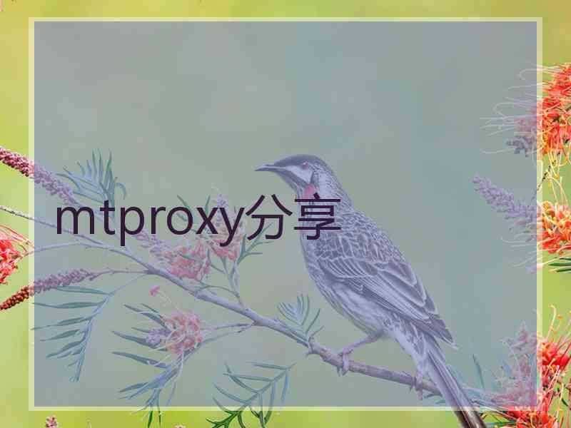 mtproxy分享