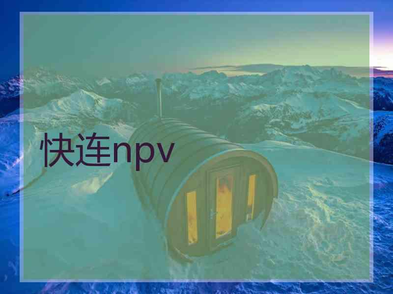 快连npv