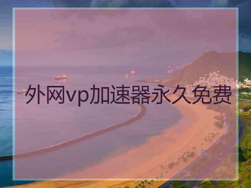 外网vp加速器永久免费