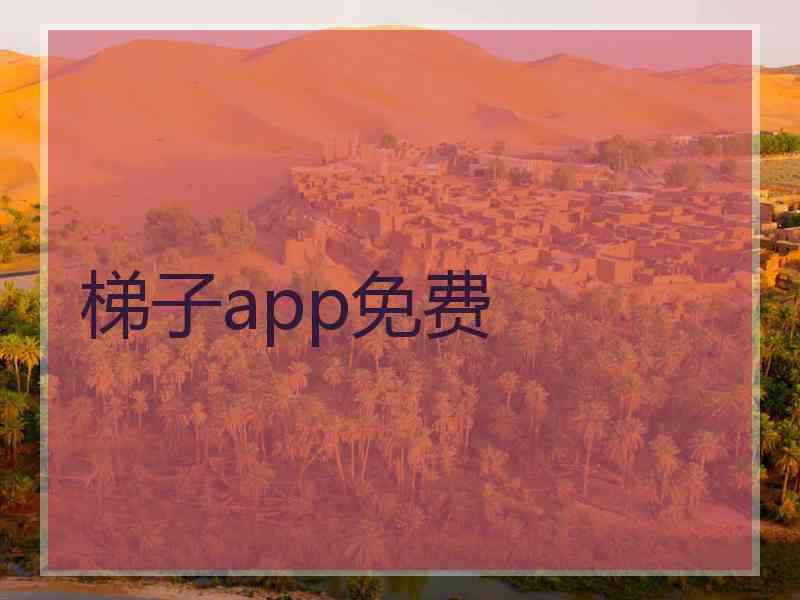 梯子app免费