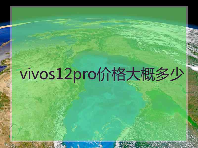 vivos12pro价格大概多少