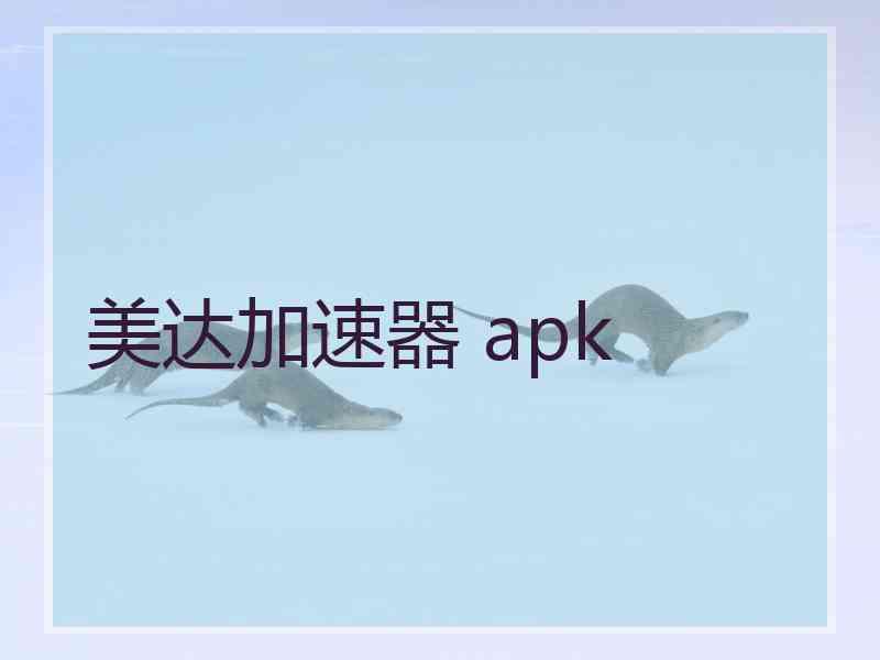 美达加速器 apk