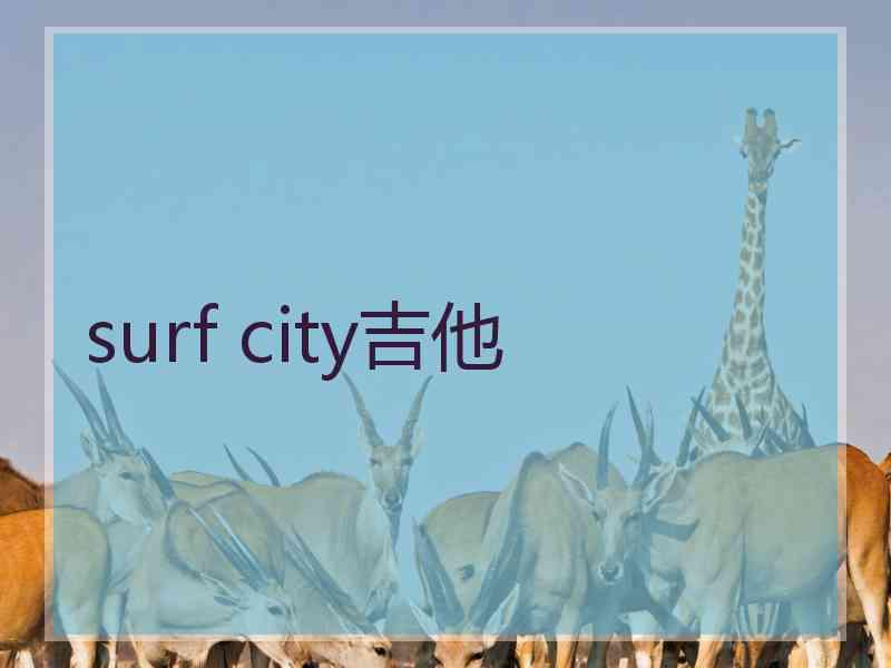 surf city吉他