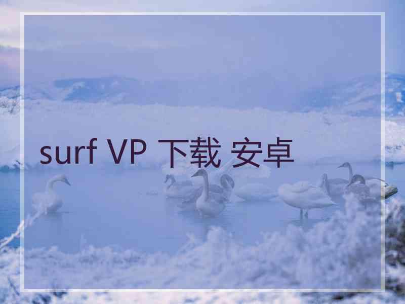 surf VP 下载 安卓