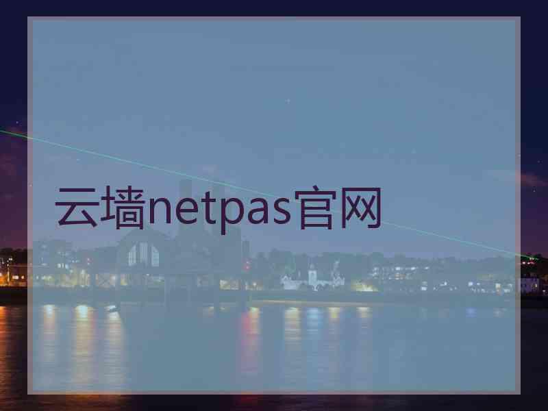 云墙netpas官网