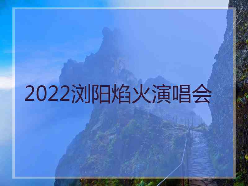 2022浏阳焰火演唱会