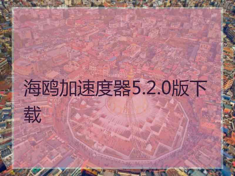 海鸥加速度器5.2.0版下载