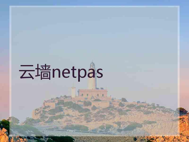 云墙netpas