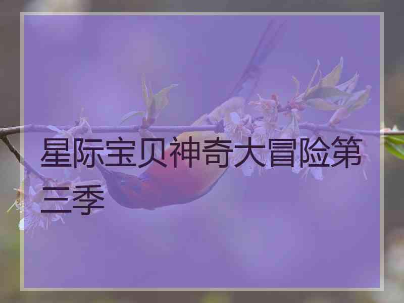 星际宝贝神奇大冒险第三季