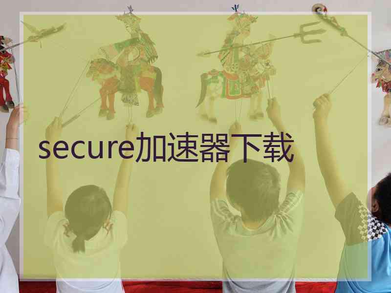 secure加速器下载