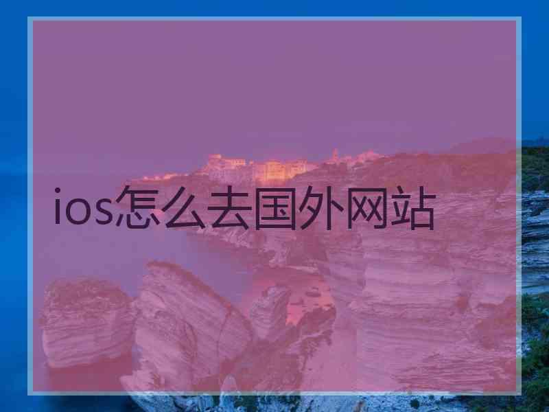 ios怎么去国外网站