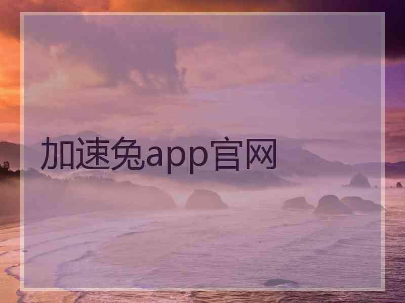 加速兔app官网