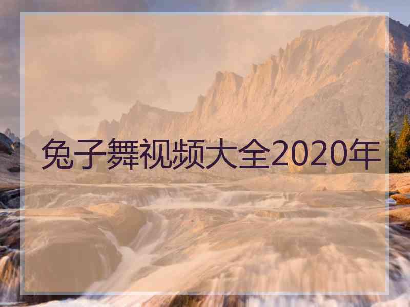 兔子舞视频大全2020年