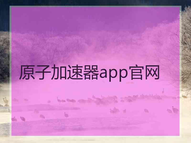 原子加速器app官网