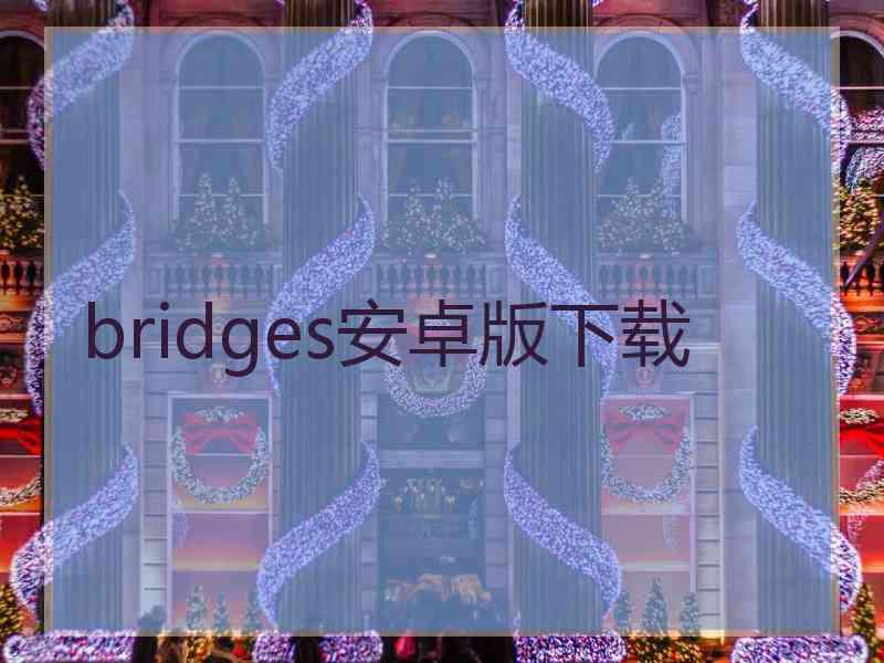 bridges安卓版下载