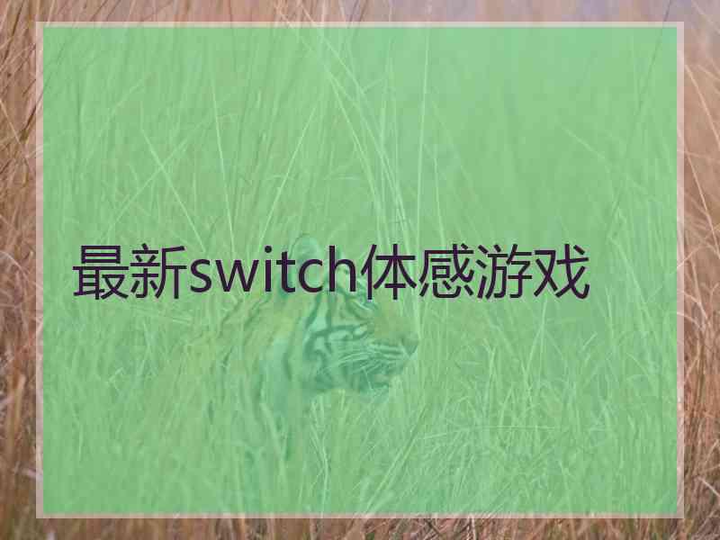 最新switch体感游戏