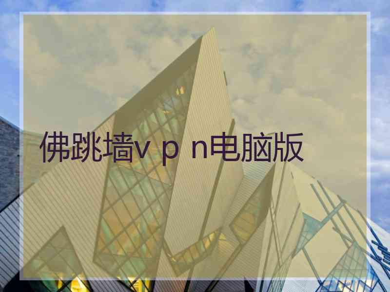 佛跳墙v p n电脑版