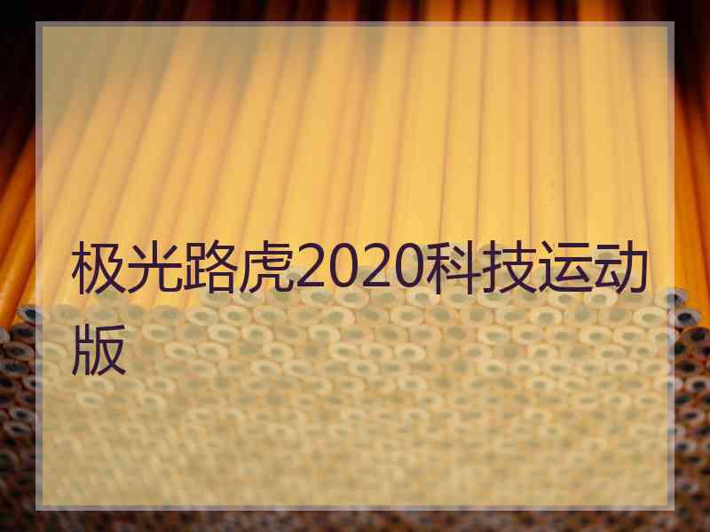 极光路虎2020科技运动版