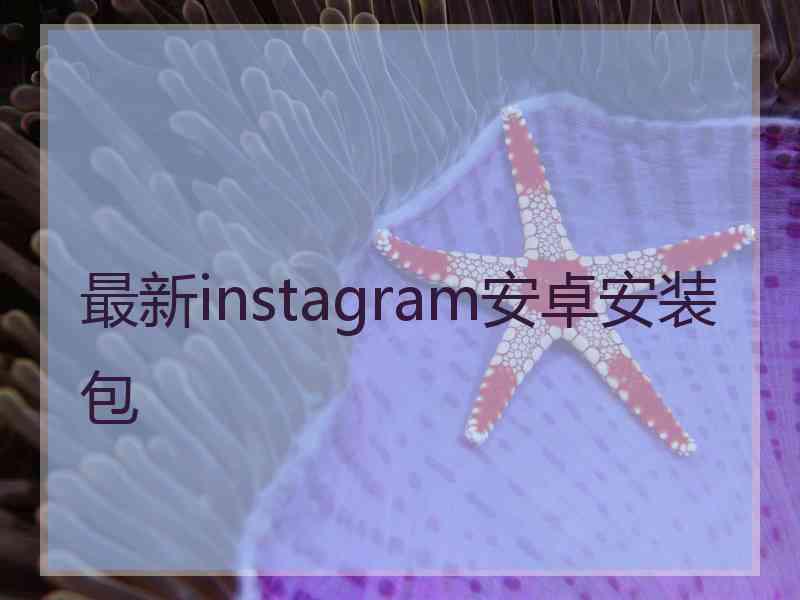 最新instagram安卓安装包