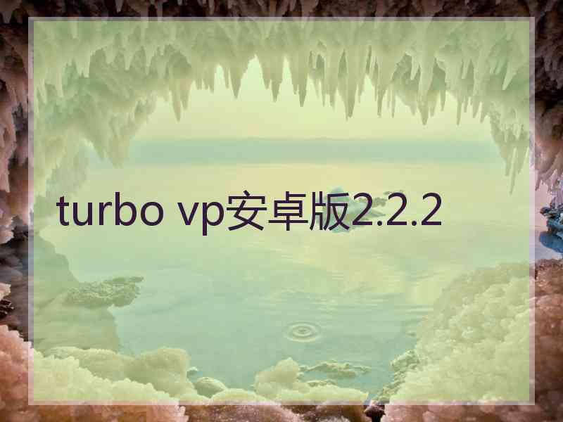 turbo vp安卓版2.2.2