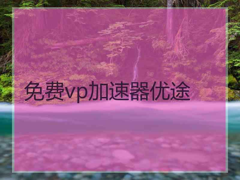 免费vp加速器优途