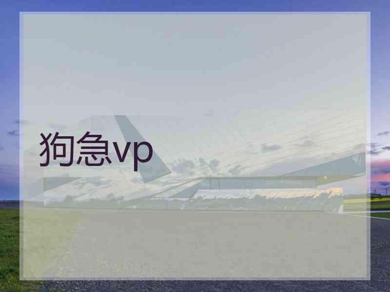 狗急vp