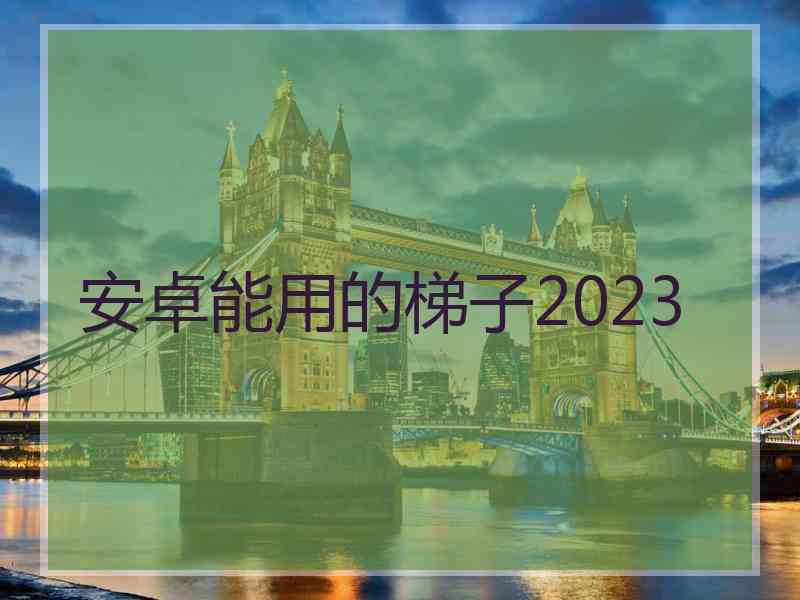 安卓能用的梯子2023