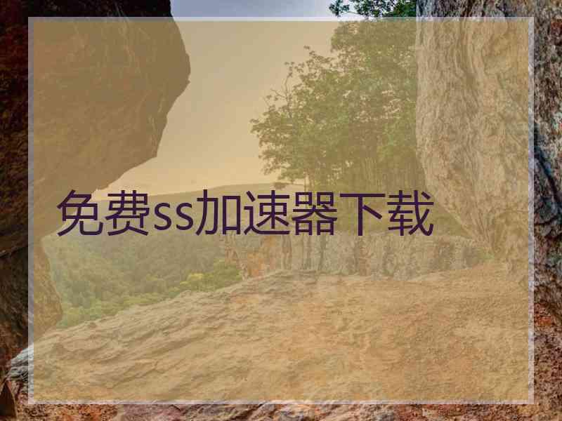 免费ss加速器下载