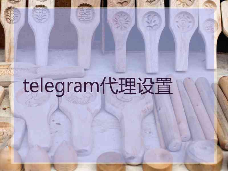 telegram代理设置