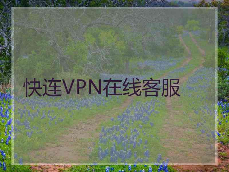 快连VPN在线客服