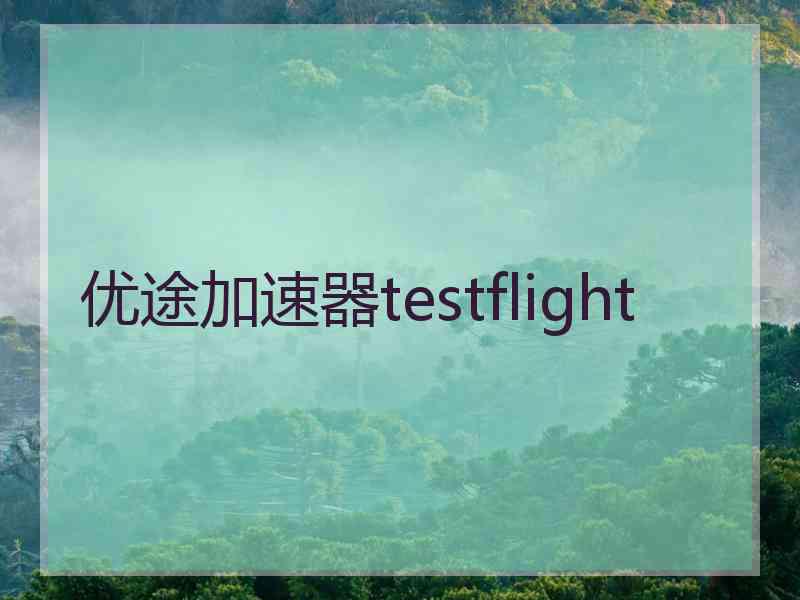 优途加速器testflight