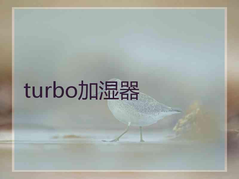 turbo加湿器