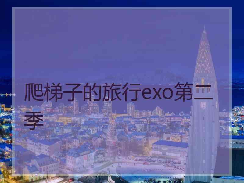 爬梯子的旅行exo第二季