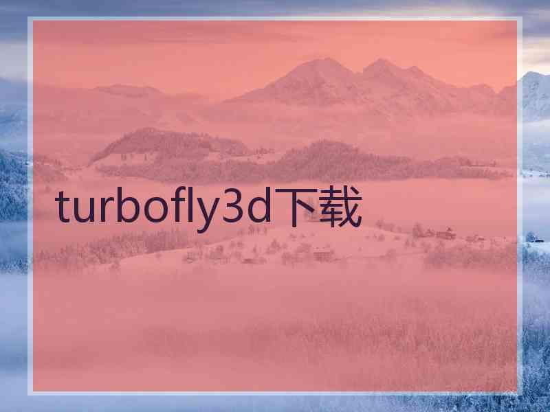 turbofly3d下载