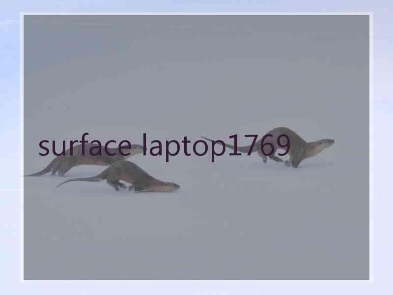 surface laptop1769