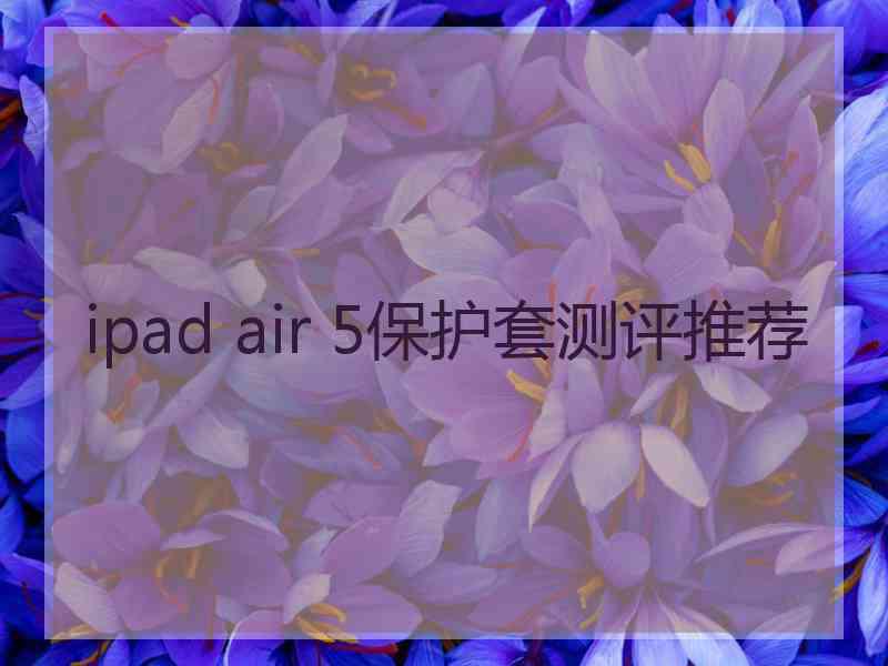 ipad air 5保护套测评推荐