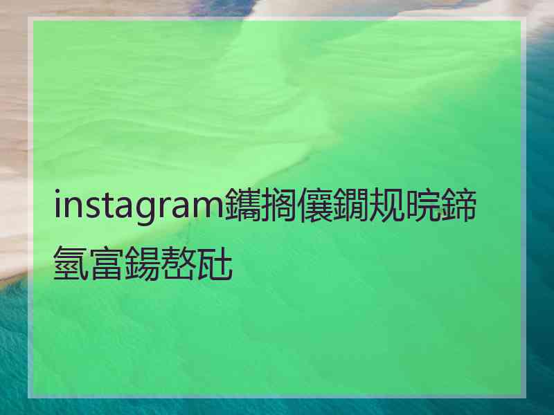 instagram鑴搁儴鐗规晥鍗氫富鍚嶅瓧