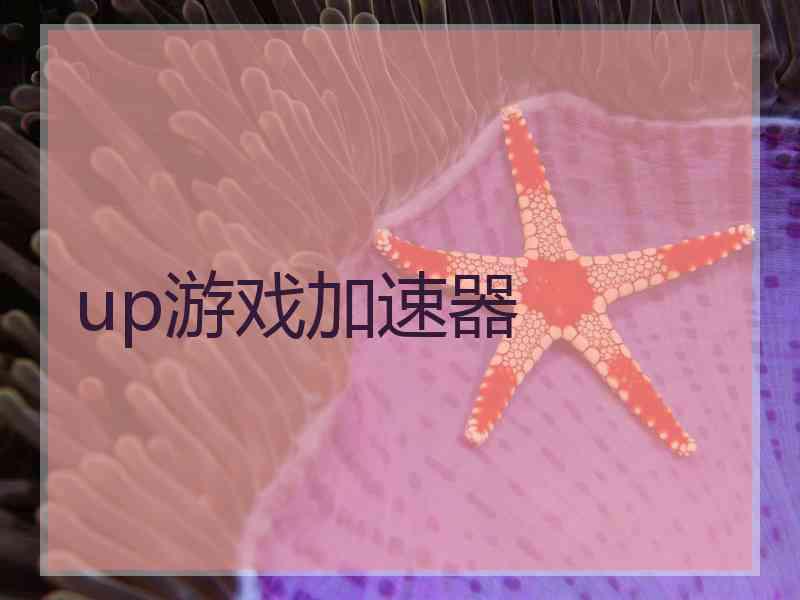 up游戏加速器