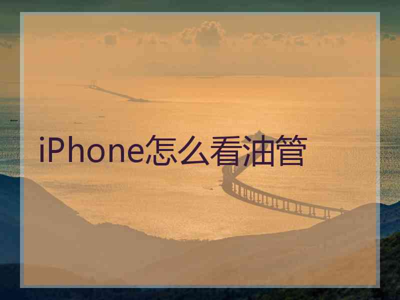 iPhone怎么看油管