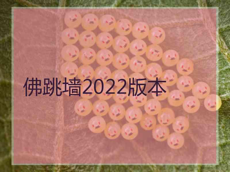 佛跳墙2022版本