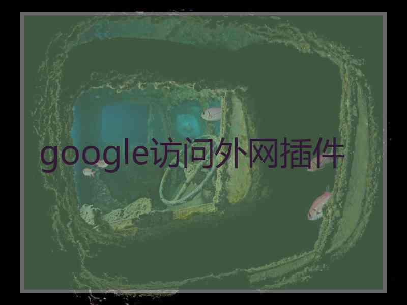 google访问外网插件