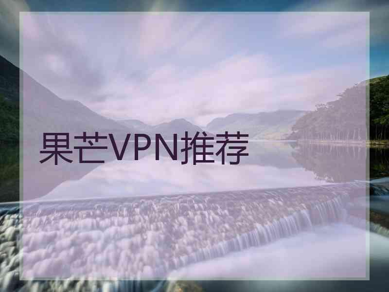 果芒VPN推荐