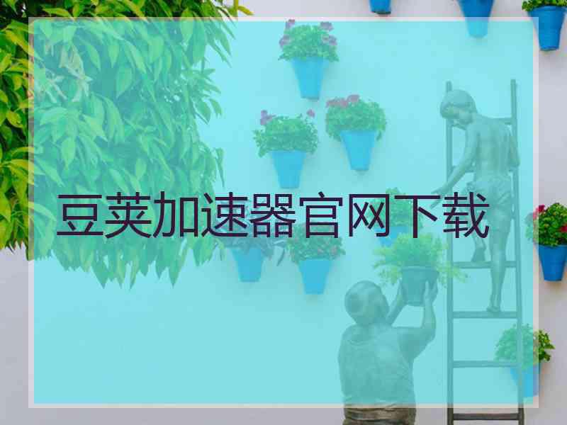 豆荚加速器官网下载