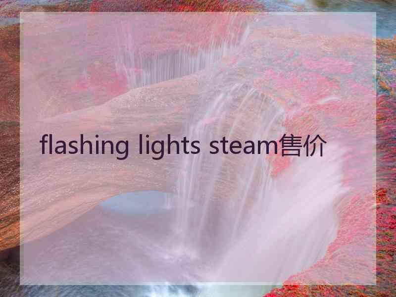 flashing lights steam售价