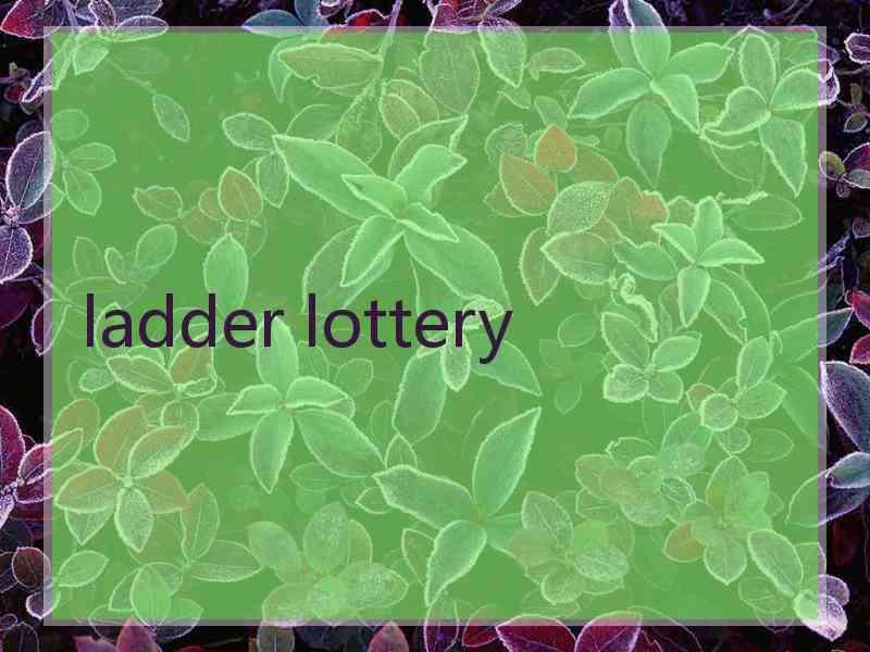 ladder lottery