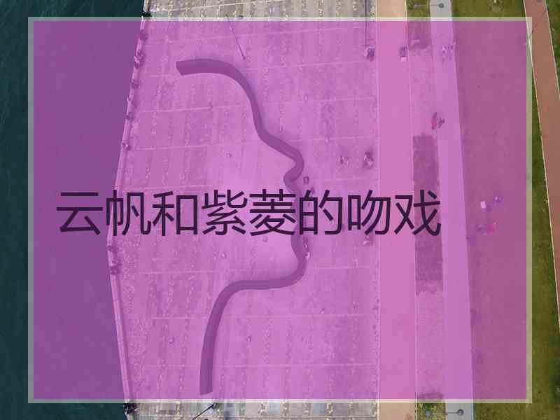 云帆和紫菱的吻戏