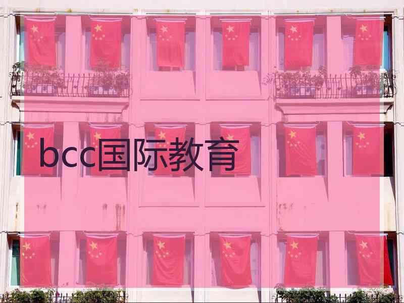 bcc国际教育