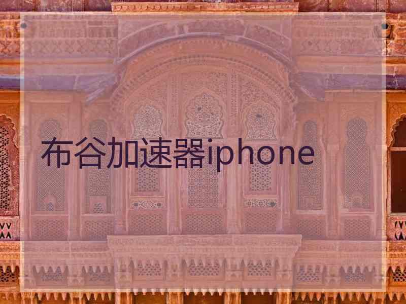 布谷加速器iphone